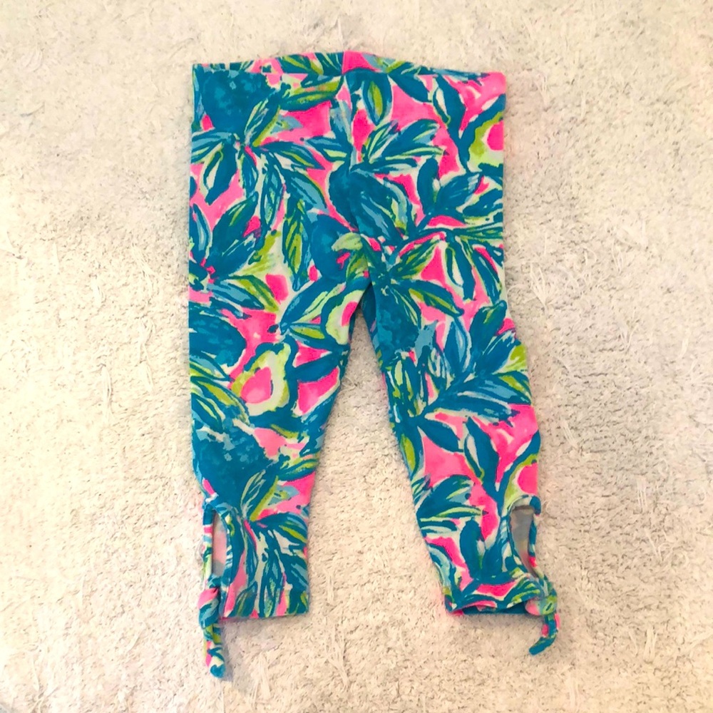 Toddler girl Lilly Pulitzer Capri leggings